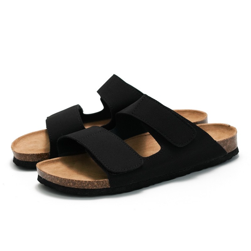 Men's Cork Slippers Casual Bre - đánh giá và giá Flip Flop Leather Men