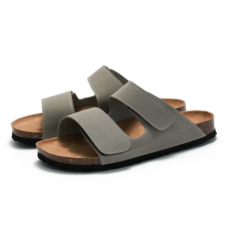 Men's Cork Slippers Casual Bre - đánh giá và giá Flip Flop Leather Men