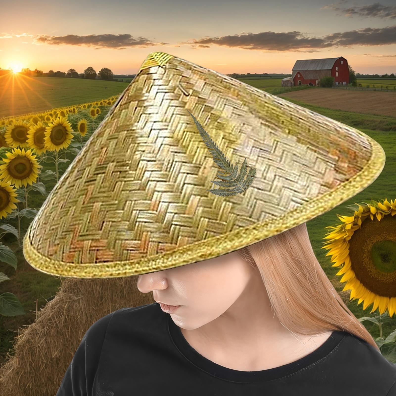 Chinese Straw Hat Handmade Rat - đánh giá và giá Bucket Hat Straw
