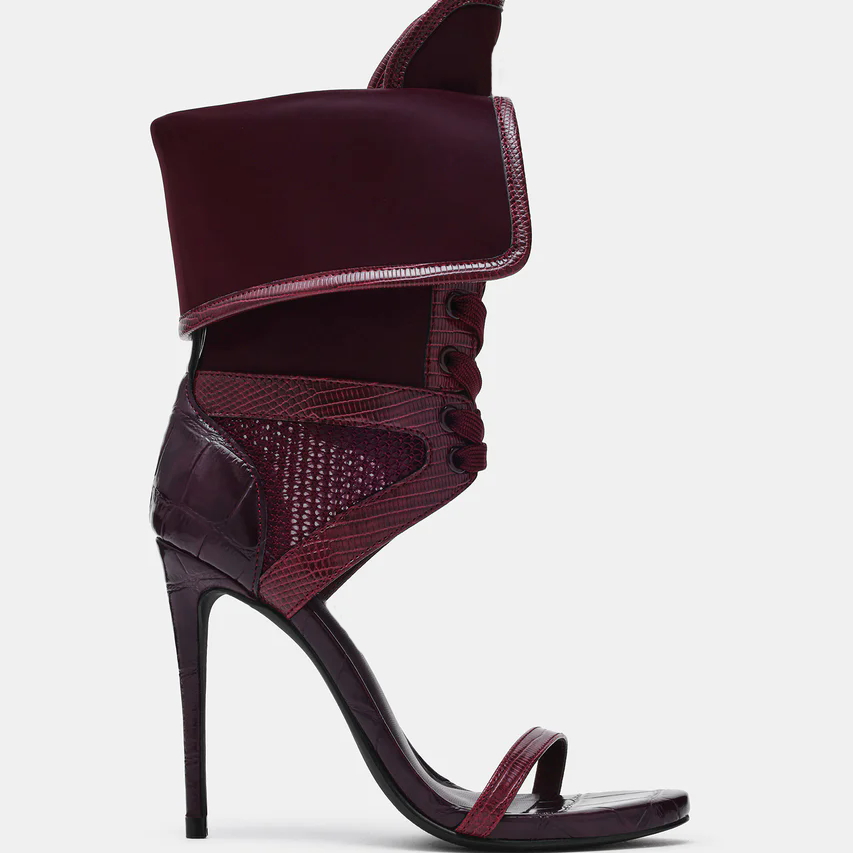 Women Open Toe Stilettos Lace  - đánh giá và giá Casual Sandal Leather