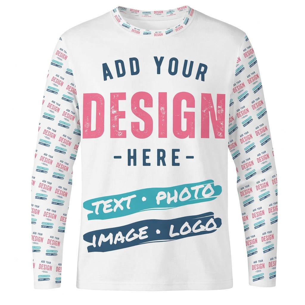 Custom Long Sleeve T Shirt All - đánh giá và giá Tee Graphic Print