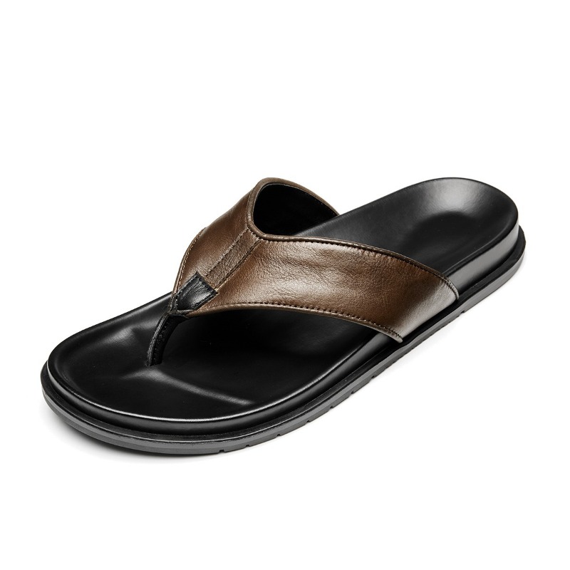 2026 Summer New Mens Genuine L - đánh giá và giá Flip Flop Leather Men